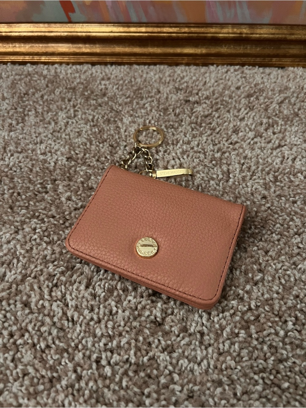 Steve Madden Pink Bi-Fold Wallet